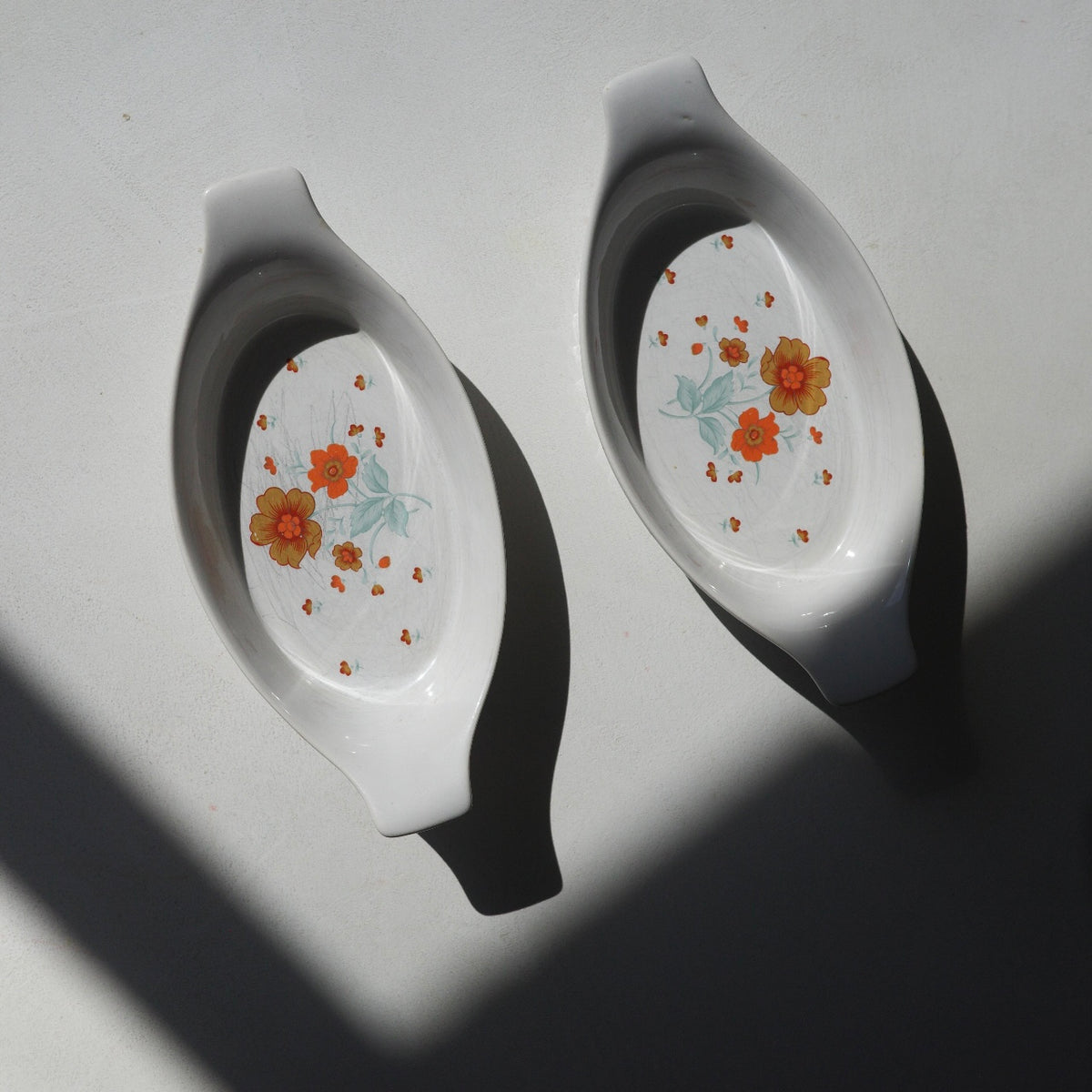 THE OVENPROOF FLORAL DISHES