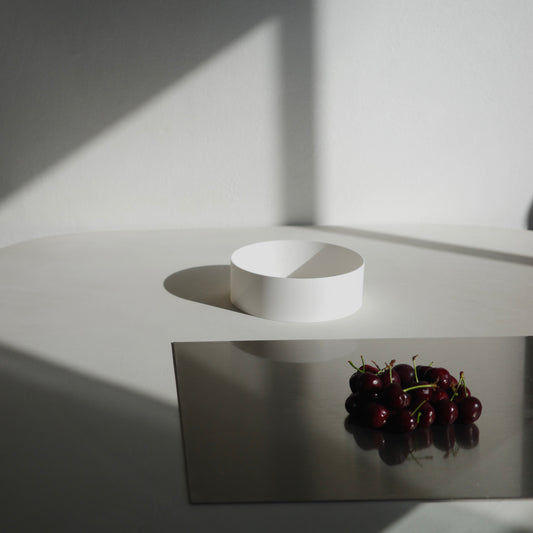 PLA riser with stainless steel platter board