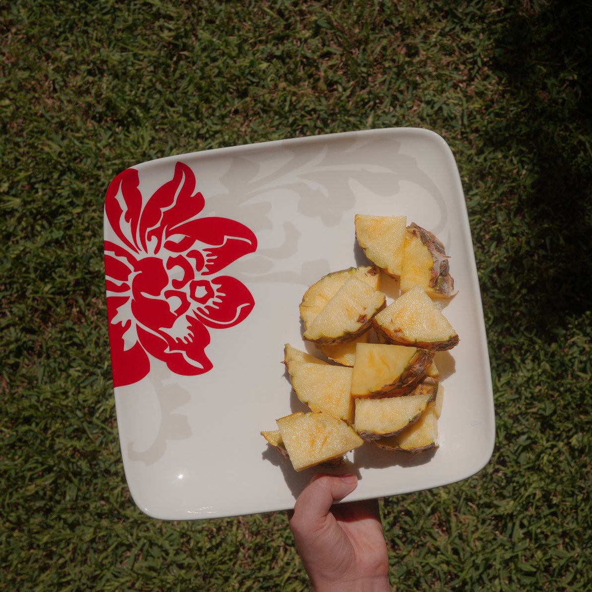 THE HIBISCUS SERVING TRAY